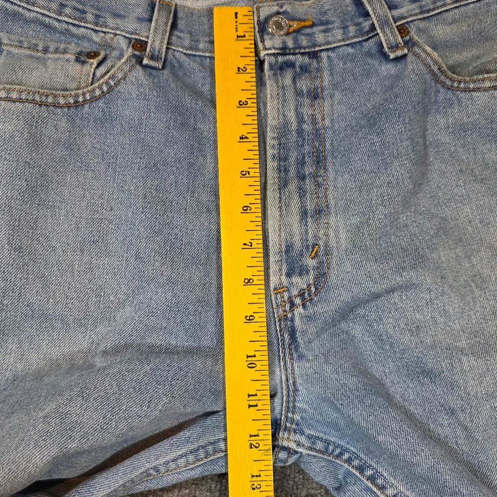 Levis 505 36x30‎ Regular Fit Straight Leg Light Wash Blue Denim Mens Jeans Y2K